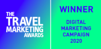 Travel Marketing Awards - 2020 Winner, Digital Marketing Campaign